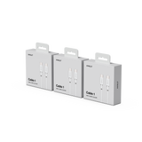New Cable 1 | 3-Pack Gotland Gray USB-C to USB-C